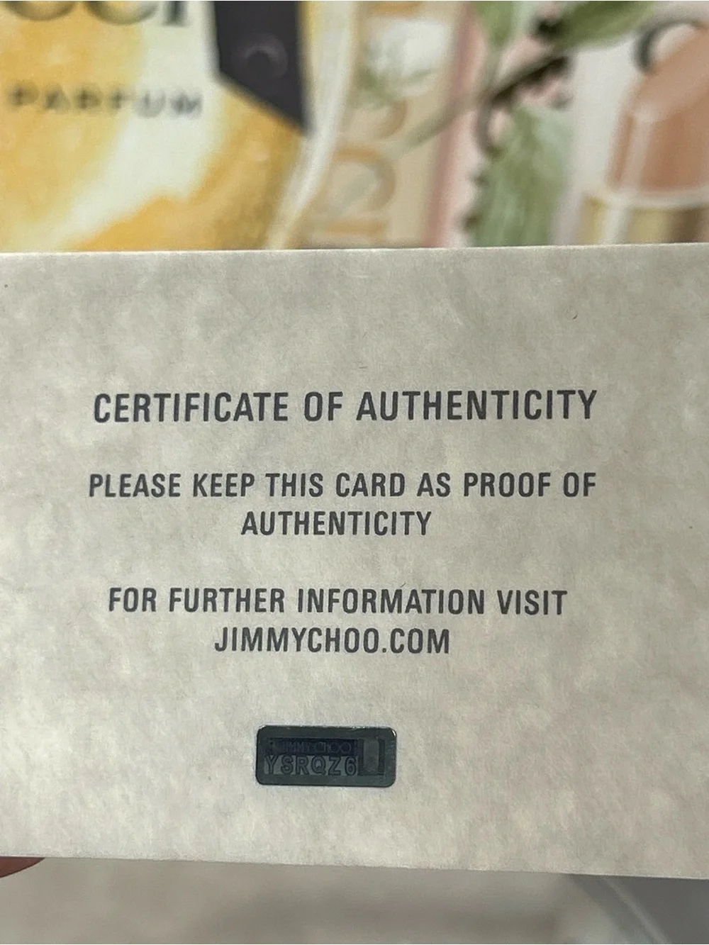 ❌SOLD❌Jimmy Choo Leather Card Holder 😍💙
